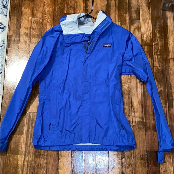 Womens Patagonia Royal Blue Rain Jacket 